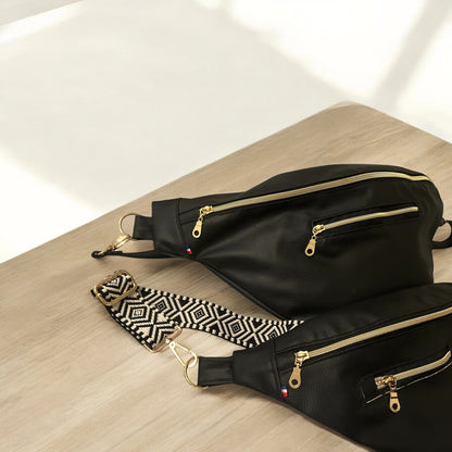 Banane noir simili cuir