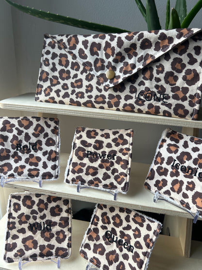 Pochette et lingettes lavables