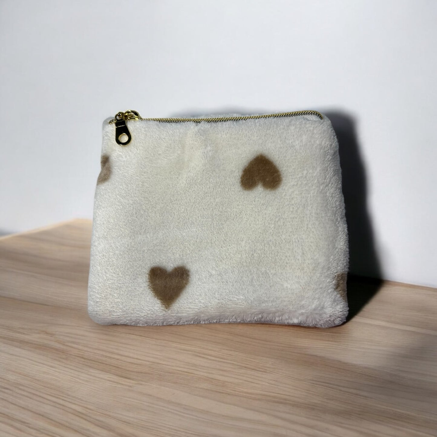 Pochette moumoute cœurs