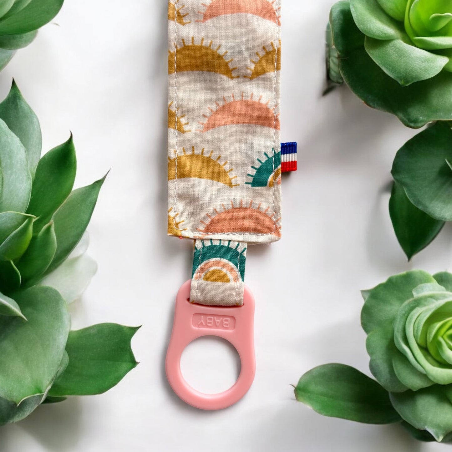 Attache tétine étoile