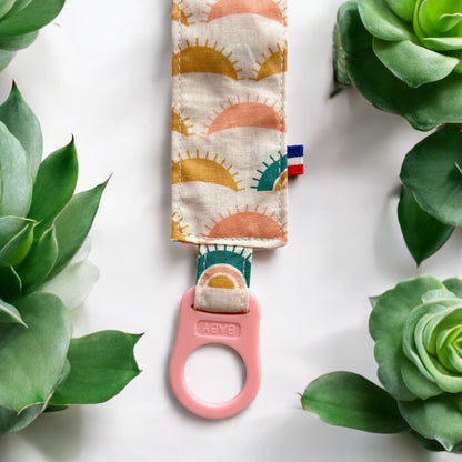 Attache tétine étoile