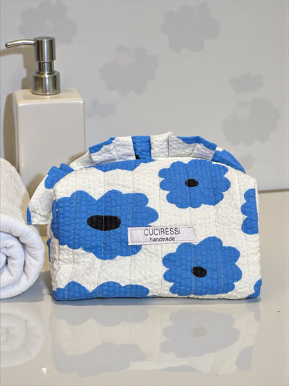 Trousse de toilette matelassée