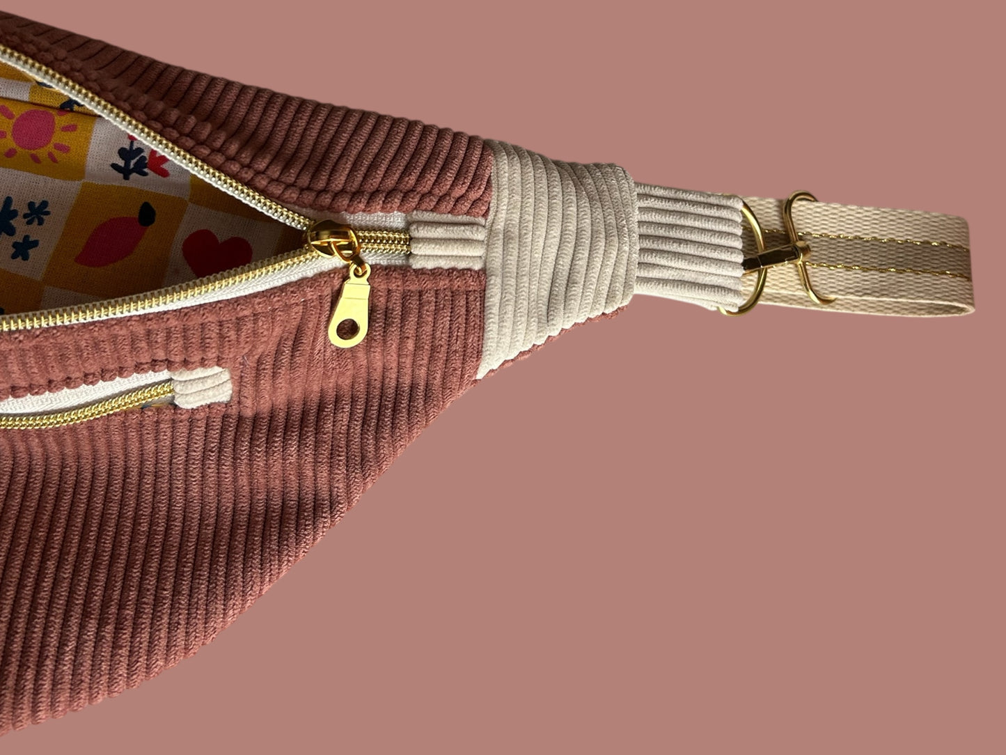 Banane velours côtelé