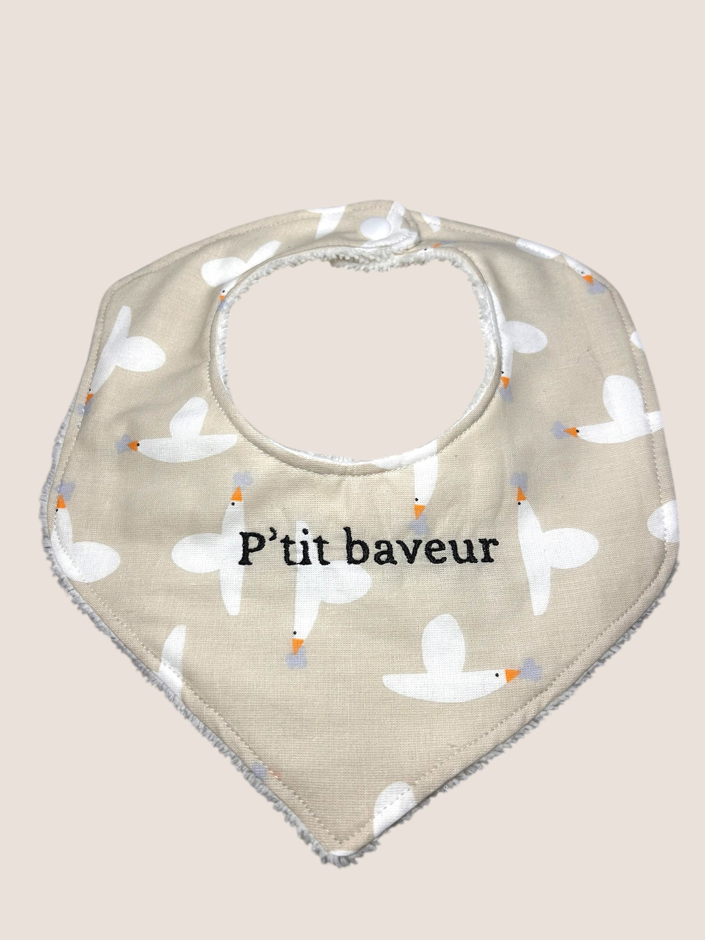 Bavoir bandana « P’tit baveur »