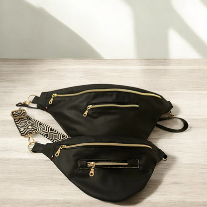 Banane noir simili cuir