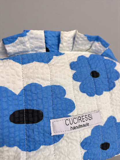 Trousse de toilette matelassée