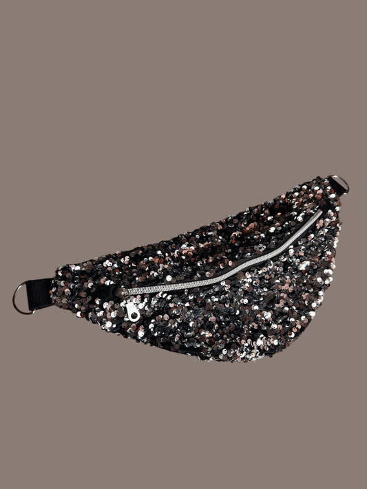 Banane sequin argent