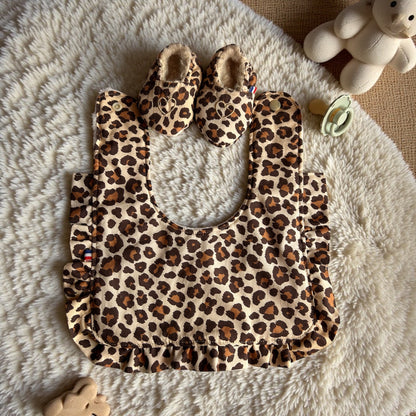 Coffret naissance bavoir et chaussons