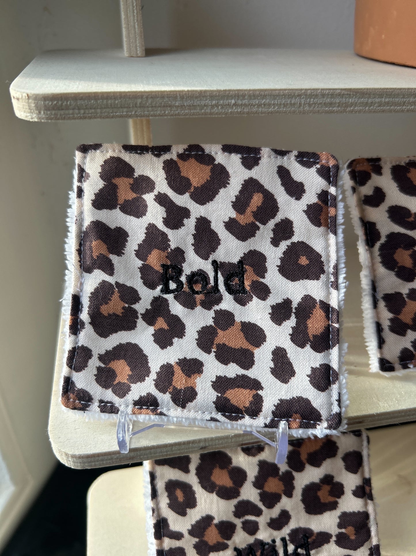 Pochette et lingettes lavables